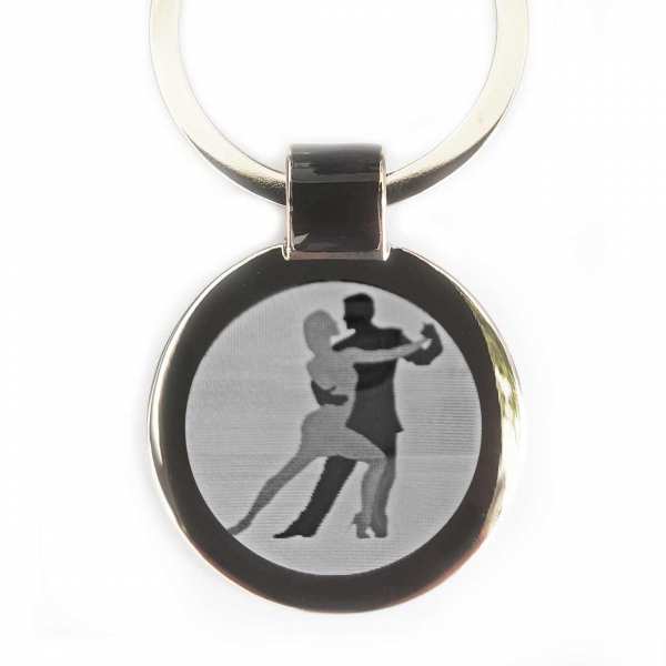 Tango Tanzen Schlüsselanhänger personalisiert mit Gravur