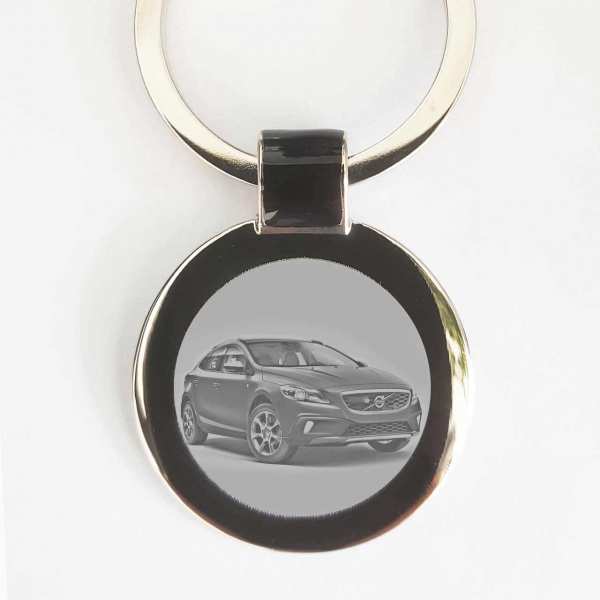 Volvo V40 Cross Country Gravur Schlüsselanhänger personalisiert