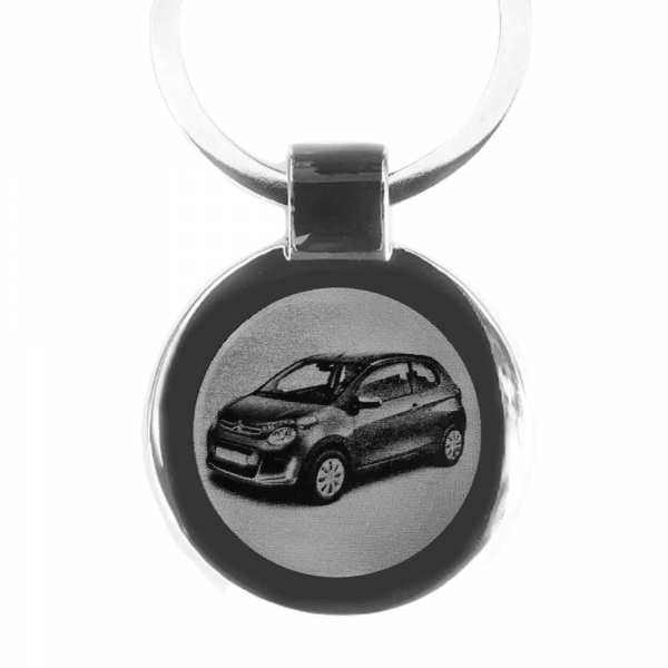 Citroen C1 ab 2019 Gravur Schlüsselanhänger personalisiert
