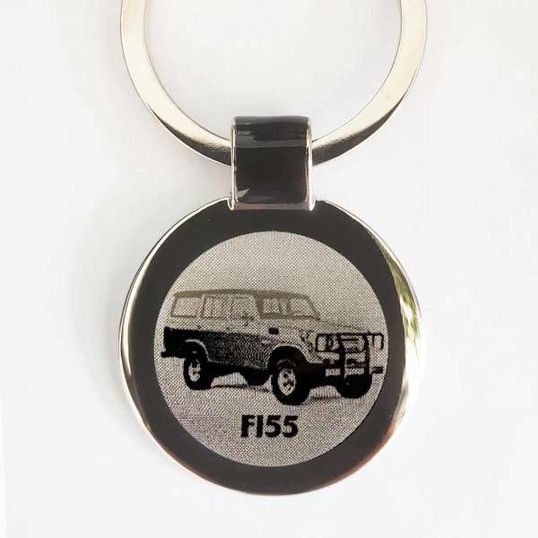 Toyota FJ55 Gravur Schlüsselanhänger personalisiert - original Fotogravur