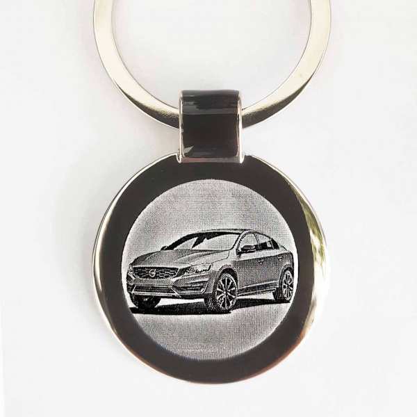 Volvo S60 Cross Country Gravur Schlüsselanhänger personalisiert