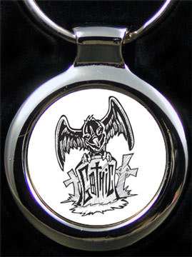 Schlüsselanhänger Gothic mit Gravur