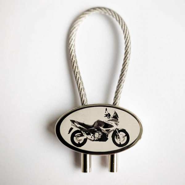 Honda Varadero Gravur Schlüsselanhänger personalisiert - original Fotogravur