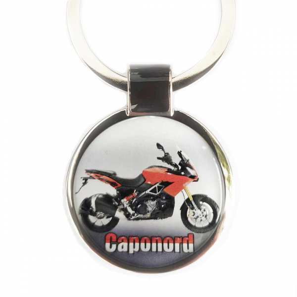 Aprilia Caponord Foto Schlüsselanhänger personalisiert mit Gravur
