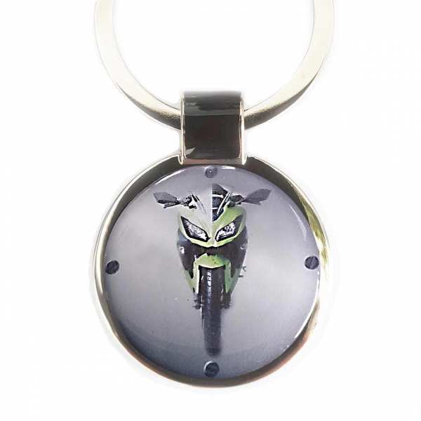Kawasaki Ninja 250R Schlüsselanhänger personalisiert mit Gravur